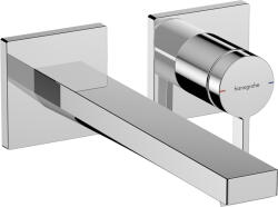 Hansgrohe Tecturis E, EcoSmart+ karos mosdócsaptelep vakolat alatt 225 mm-es kifolyóval, króm, HAN-73051000 (HAN-73051000)