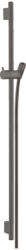 Hansgrohe Unica, S Puro zuhanyrúd 900 mm Isiflex zuhanycsővel 1600 mm, szálcsiszolt fekete króm, HAN-28631340 (HAN-28631340)