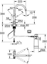 GROHE Blue Pure Eurosmart Alapcsomag