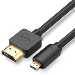 UGREEN HD127 micro HDMI - HDMI 2.0 4K 60Hz kábel 1 m - fekete