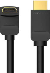 Vention AAQBG 1, 5m HDMI Kábel, 270° Szögben Hajlított, 4K 60Hz (fekete)