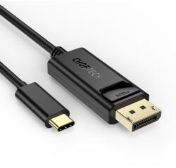 Choetech Egyirányú USB Type-C - Display Port 4K 1.8m fekete (XCP-1801BK)