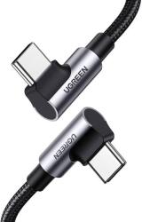 UGREEN US335 USB-C-USB-C ferde kábel 5A 100W 1m fekete (70696) (UG70696)