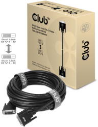 Club 3D Cablu CLUB 3D DVI Dual Link (24+1) Bidirectional 3m St/St (CAC-1223)