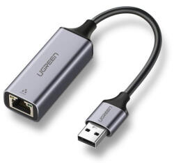 UGREEN Külső Gigabit Ethernet USB 3.0 adapter (szürke)