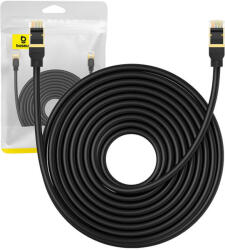 Baseus Hálózati kábel Cat. 8, Ethernet RJ45, 40 Gbps, 10m (fekete)