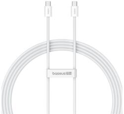Baseus SUPERIOR 2 adatkábel (Type-C - Type-C, 100W, PD gyorstöltő, 200cm, törésgátló) FEHÉR (P10365200211-04) - bluedigital