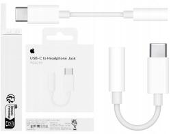 Apple Eredeti MU7E2ZM Audio Adapter Apple Usb C 3.5mm Jack iPHONE 15 Pro Max