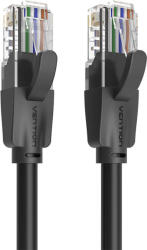 Vention Hálózati kábel UTP CAT6 Vention IBEBU RJ45 Ethernet 1000Mbps 35m fekete