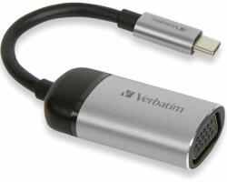 Verbatim USB-C - VGA adapter - szürke