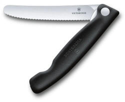 Victorinox Swiss Classic összecsukható paradicsomszeletelő kés (11 cm) fekete (6_7833_FB)