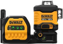 DEWALT Szintezőlézer, keresztlézer ZÖLD 12V 1.2 Ah 360° - DeWalt (DCE089D1G18-QW)