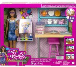 Mattel Barbie: Feltöltődés műterem játékszett babával - Mattel