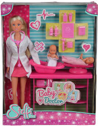 Simba Toys Steffi Love Gyermekorvos Baba 2 Bébivel
