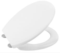 SAPHO ADINA WC-ülőke, Soft Close, INOX PÁNTOK, Easy Take, duroplast/fehér (1703-322)