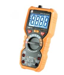 Somogyi Elektronic Home SMA 19 digitális multiméter, automatikus méréshatárváltás, érintés nélküli fáziskeresés, háttérvilágítás, tartozék mérőzsinór