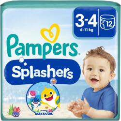 Pampers Splashers úszópelenka, méret: 3-4 (6-11 kg), Carry Pack, 12 db