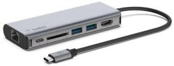 Belkin Adaptor Belkin USB-C 6IN1 Multiport Gri (BEL-0075)