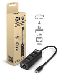 Club 3D Club 3D CSV-1549 1Gb/s USB-C RJ45 hálózati adapter (CSV-1549)