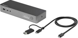 StarTech Universal Laptop Docking Station USB-C & USB-A - Dual Monitor HDMI & DisplayPort (DK30C2DPPDUE)