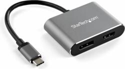 StarTech USB-C apa - Displayport / HDMI anya Átalakító Adapter - Fekete (CDP2DPHD)