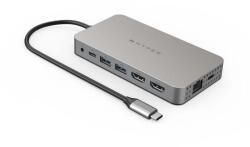 Targus HyperDrive Dual 4K HDMI 10-in-1 USB-C Hub For M1/M2/M3 MacBooks ezüst (HDM1H-GL)