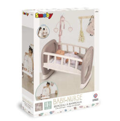 Smoby 220372 Baby Nurse Bölcső pasztell színben (7600220372)