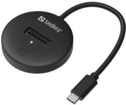 Sandberg M. 2 SSD dokkoló - USB 3.2 Dock for M. 2+NVMe SSD (136-47) - wincity