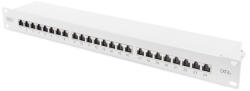 ASSMANN CAT6A 24port 19" 1U kompakt szürke árnyékolt Patch Panel (DN-91624S-EA) - haztartasibolt