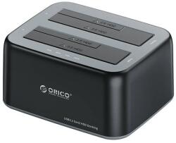 ORICO docking station for 2.5" / 3.5" HDD / SSD, 5Gbps, USB-A to USB-B with cloning function (black) (6829C3-V1-EU-BK-BPIP) - jatekotthon