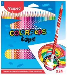 Maped Colorpeps Törölhető színesceruza háromszögletű 24db Maped (M832824)