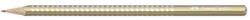 Faber-Castell Grafitceruza, B, háromszögletű, FABER-CASTELL "Sparkle Pearl", gyöngyházfényű, arany (TFC118214) - fiorex