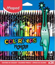 Maped Colorpeps Monster színes ceruzák 24db Maped (862624)