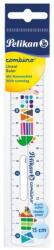 Pelikan Rigla Plastic 15 cm, Combino (HRZ-811224)