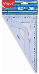 Maped Graphic Háromszög Vonalzó - Műanyag, 60°, 26 cm (242626)