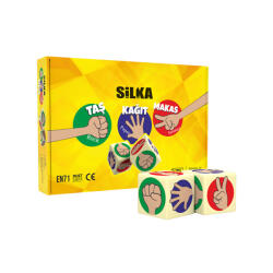 Silka Radír, kő-papír-olló, 12 db/display, Silka (55882) - printsisters