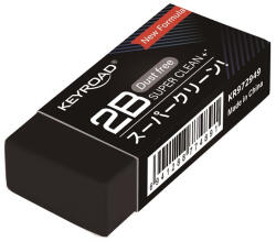 Keyroad Radír, 20 db/display, Keyroad Tec TPE, fekete (54348) - printsisters