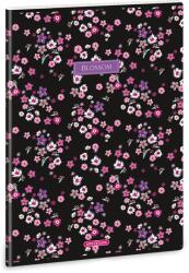 Ars Una Pearl Blossom Black 24 (5377) A4 extra kapcsos vonalas füzet 53113771 (53113771)