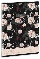 Ars Una virágos leckefüzet - Flowery Black (50843749)