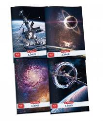Herlitz A4-es sima füzet 32 lapos - Space (09093180)