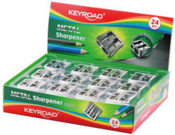 Keyroad Hegyező 2 lyukú fém 24 db/display Keyroad Metal (38402) - printsisters