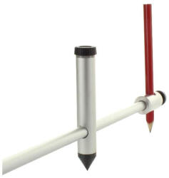 hedue Compas trasare cu tija 50-100cm (Dimensiune: 100 cm) (B204)