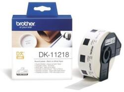 Brother Banda termica Brother DK11218, Hartie Negru-Alb (DK11218)
