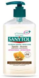 Sanytol Antibakteriális folyékony szappan, 250 ml, SANYTOL "Tápláló", mandulatej (KHH736) - jatekotthon