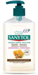 Sanytol Antibakteriális folyékony szappan, 250 ml, SANYTOL "Tápláló", mandulatej (KHH736) - tutitinta