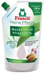 Frosch Folyékony szappan utántöltő, 0, 5 l, FROSCH, mandulatej (KHT433) - tintasziget
