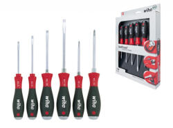 Wiha 21251 SoftFinish Üthető Csavarhúzó Készlet - SL/PZ, 6 Részes