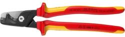 KNIPEX Cutter pentru cabluri KNIPEX, StepCutXL, 1000 V izolat, 225mm (95 18 225) Cleste