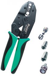 Pro'sKit 6PK-230PA préselő fogó, 230 mm, 5 féle mérethez, racsnis áttétel, 6 féle nyomaték (6PK-230PA)