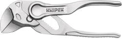 KNIPEX pliers wrench XS (chrome, 10-way adjustable) (86 04 100) - 24mag Cleste